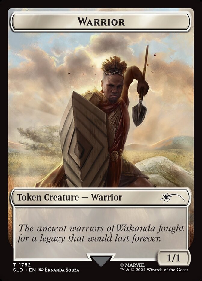 Warrior — Secret Lair Drop (SLD) #1752