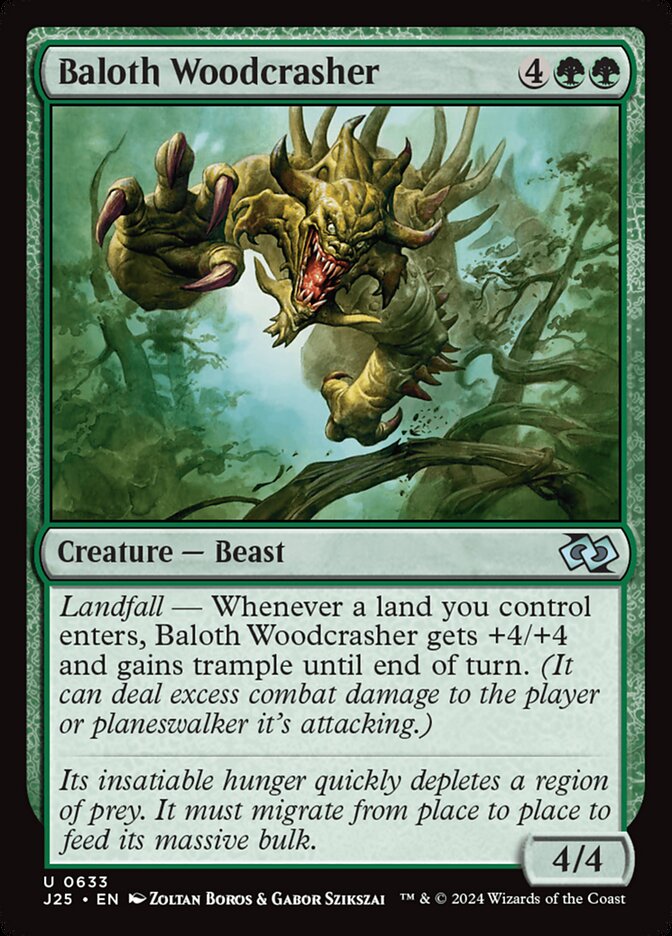 Baloth Woodcrasher — Foundations Jumpstart (J25) #633