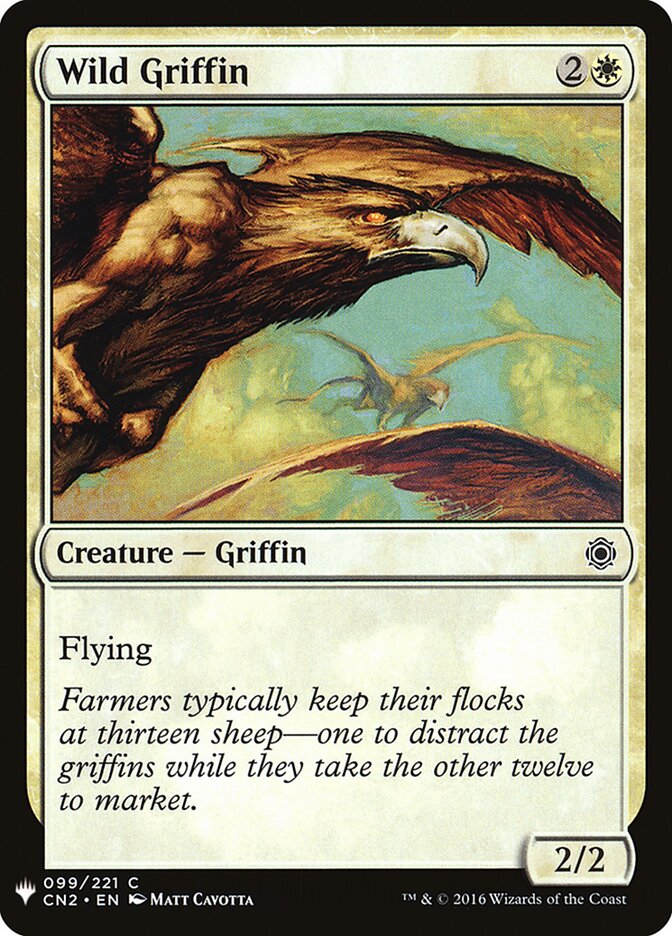 Wild Griffin — The List (PLST) #CN2-99