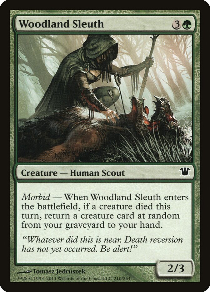 Woodland Sleuth — Innistrad (ISD) #210