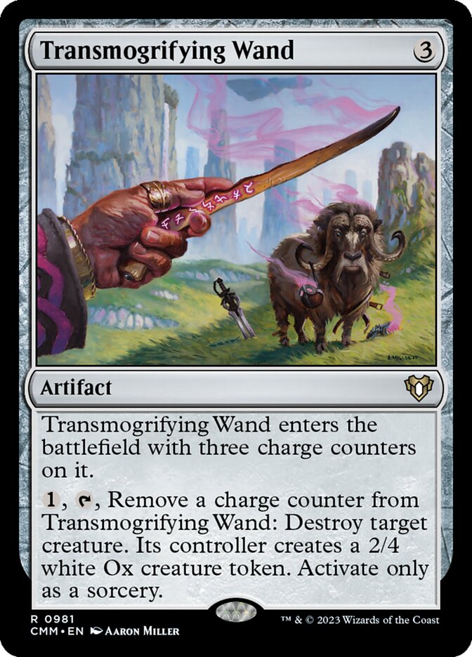 Transmogrifying Wand — Commander Masters (CMM) #981