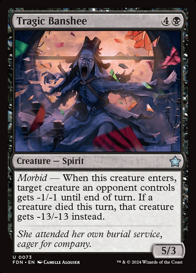 Tragic Banshee — Foundations (FDN) #73