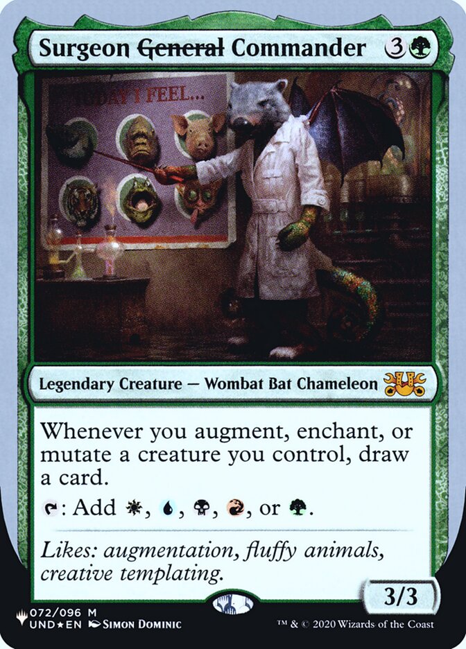 Surgeon General Commander — The List (Unfinity Foil Edition) (ULST) #42