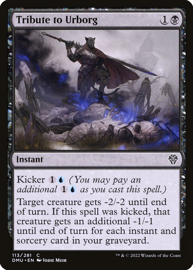 Tribute to Urborg — Dominaria United (DMU) #113