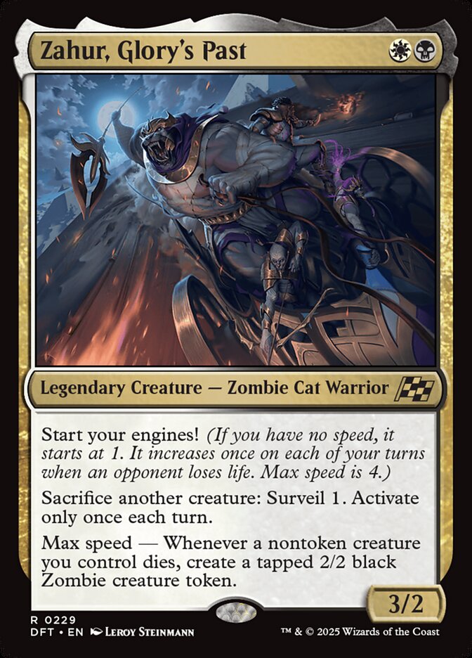 Zahur, Glory's Past — Aetherdrift (DFT) #229