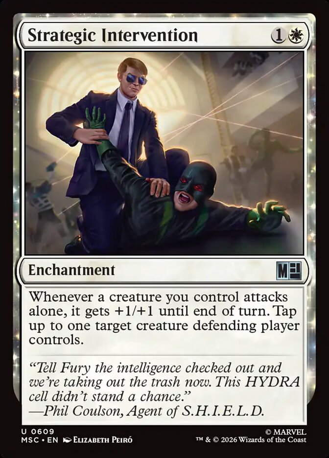 Strategic Intervention — Marvel Super Heroes Commander (MSC) #609