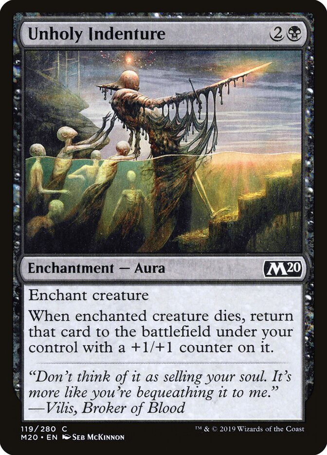 Unholy Indenture — Core Set 2020 (M20) #119