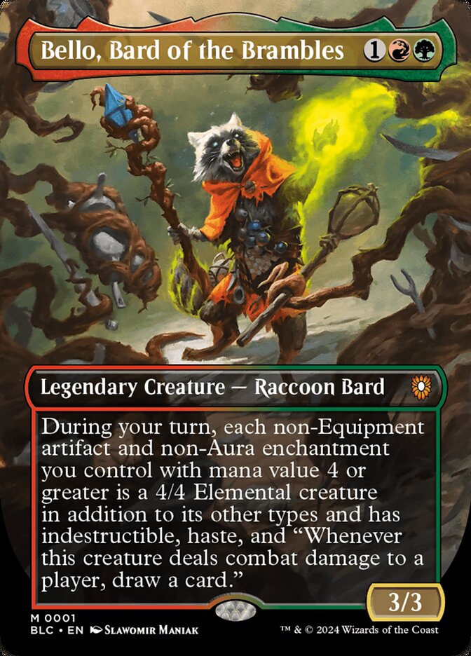 Bello, Bard of the Brambles — Bloomburrow Commander (BLC) #1