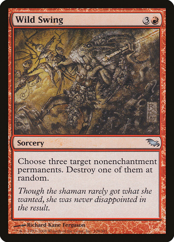 Wild Swing — Shadowmoor (SHM) #108