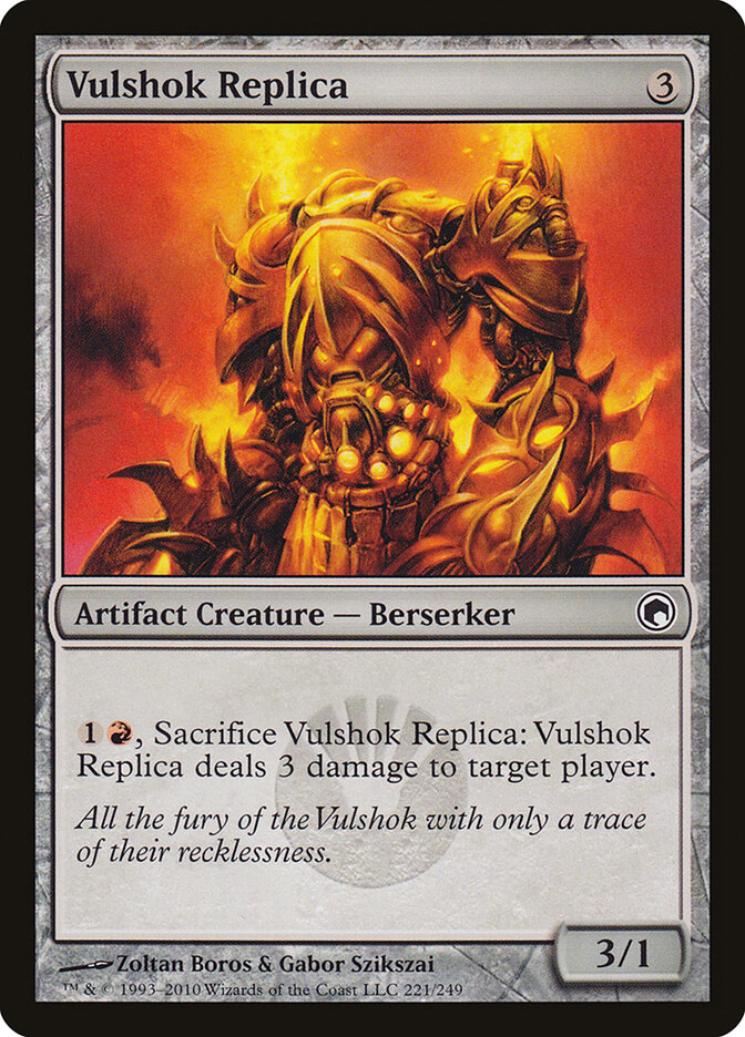 Vulshok Replica — Scars of Mirrodin (SOM) #221