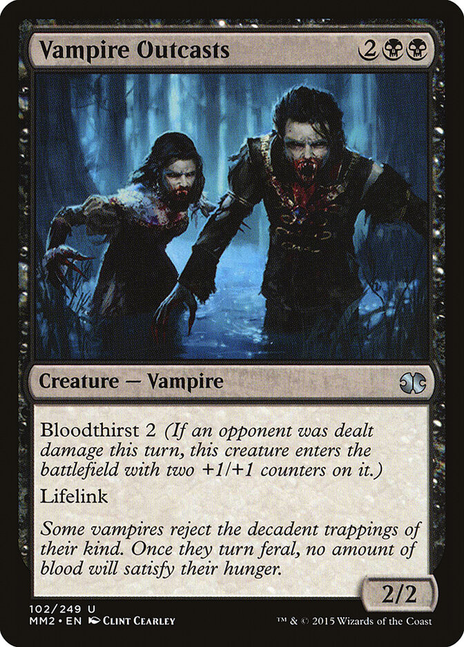 Vampire Outcasts — Modern Masters 2015 (MM2) #102