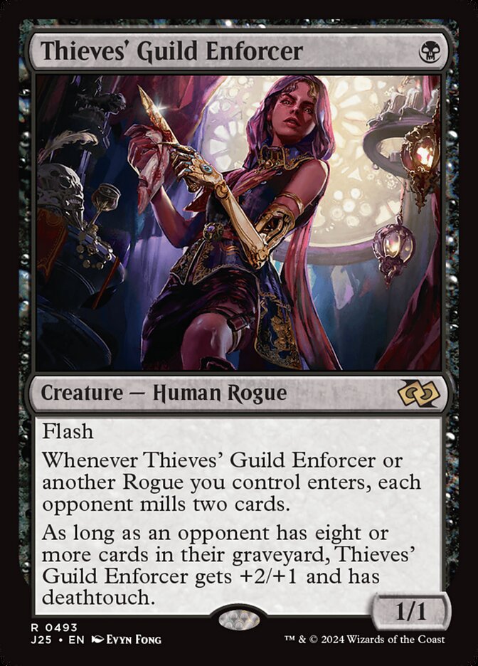 Thieves' Guild Enforcer — Foundations Jumpstart (J25) #493