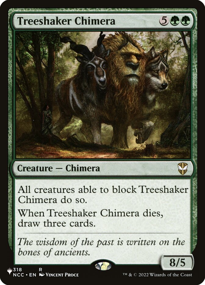 Treeshaker Chimera — The List (PLST) #NCC-318