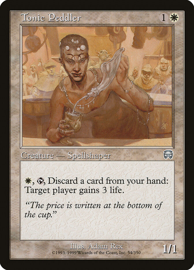 Tonic Peddler — Mercadian Masques (MMQ) #54