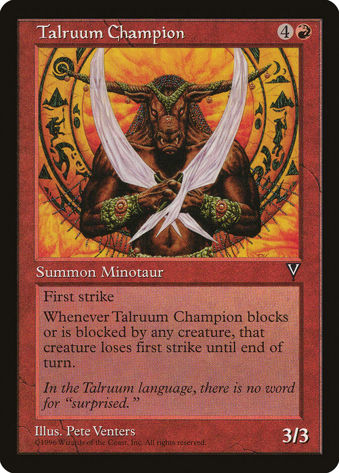 Talruum Champion — Visions (VIS) #97