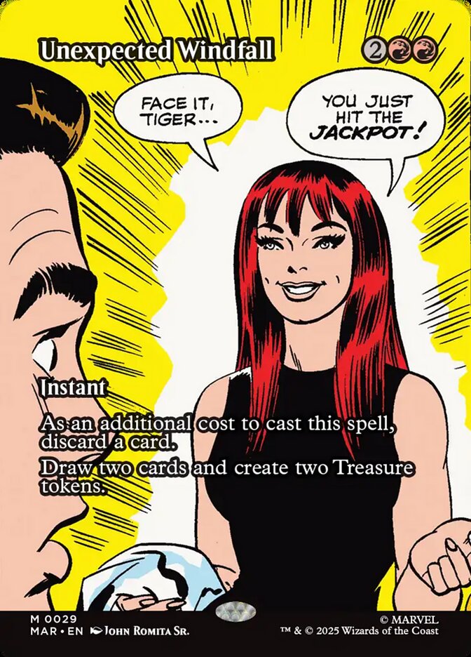 Unexpected Windfall — Marvel Universe (MAR) #29