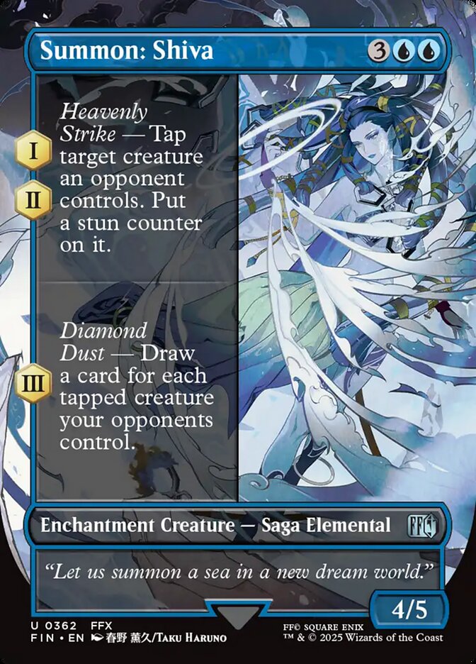 Summon: Shiva — Final Fantasy (FIN) #362