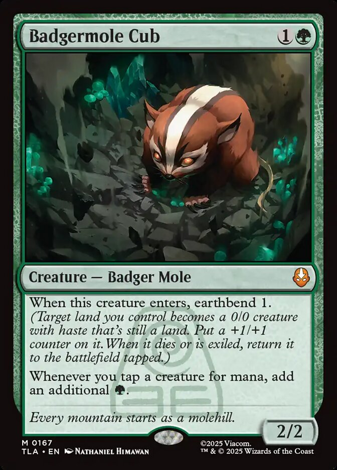 Badgermole Cub — Avatar: The Last Airbender (TLA) #167