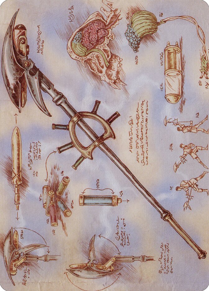Staff of Domination // Staff of Domination — The Brothers' War Art Series (ABRO) #79