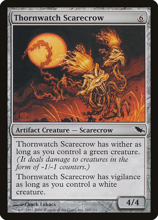 Thornwatch Scarecrow — Shadowmoor (SHM) #265