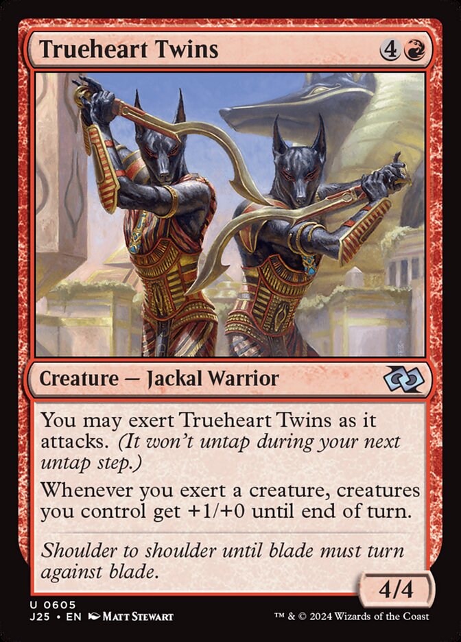 Trueheart Twins — Foundations Jumpstart (J25) #605
