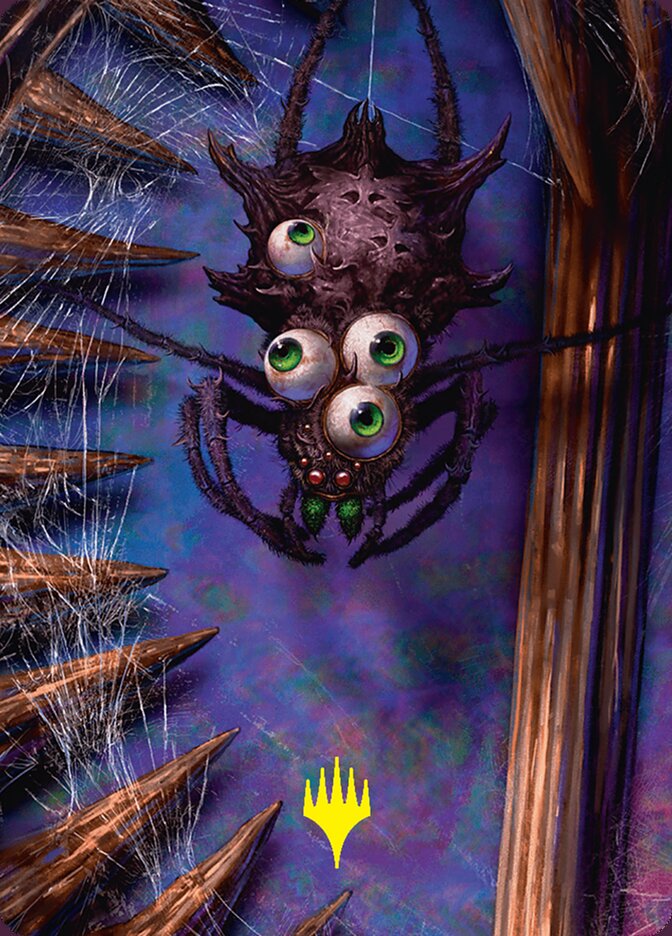 Spider // Spider — Duskmourn: House of Horror Art Series (ADSK) #54