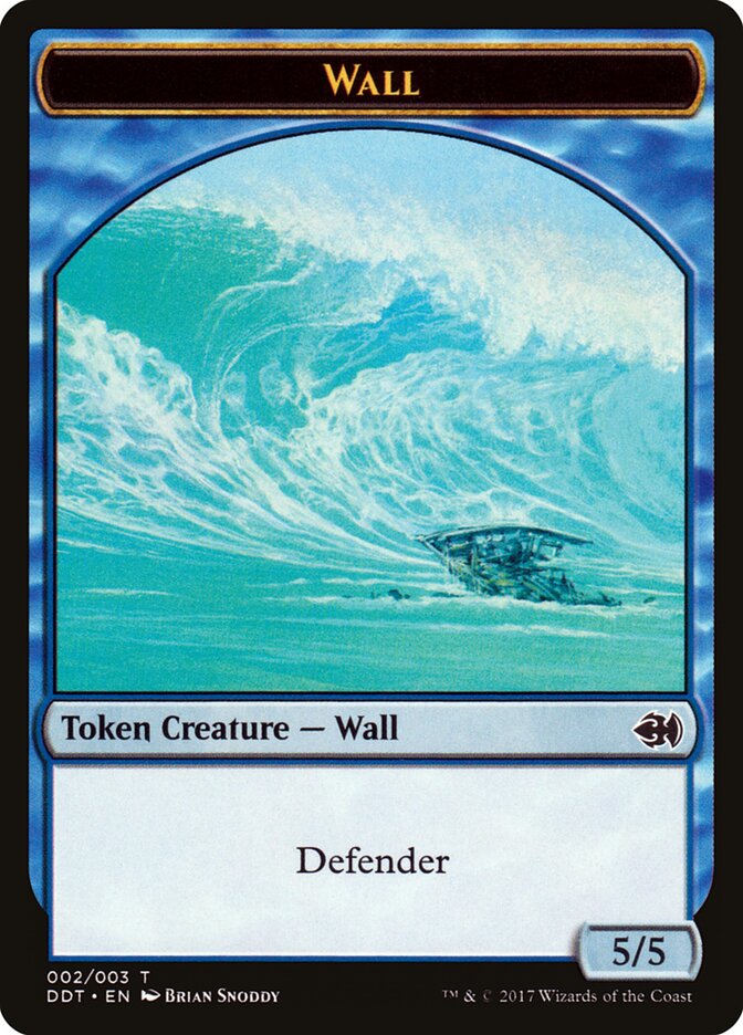 Wall — Duel Decks: Merfolk vs. Goblins Tokens (TDDT) #2