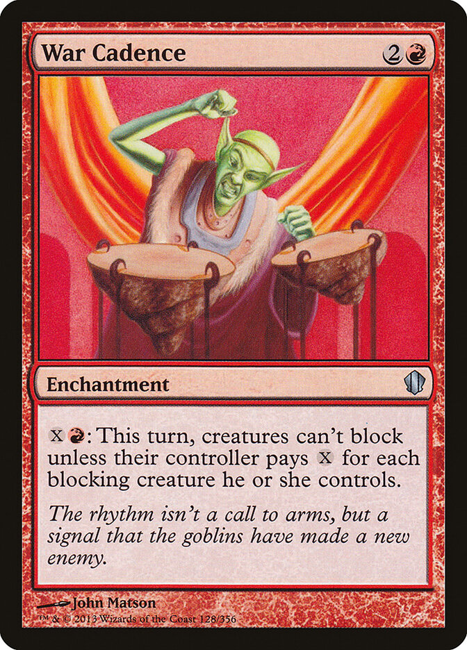 War Cadence — Commander 2013 (C13) #128