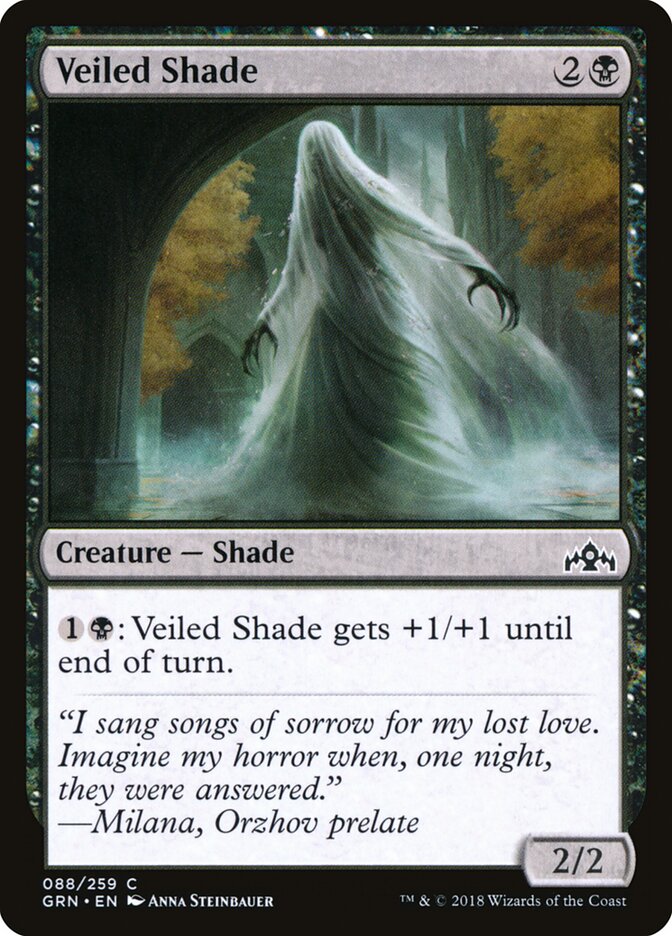 Veiled Shade — Guilds of Ravnica (GRN) #88