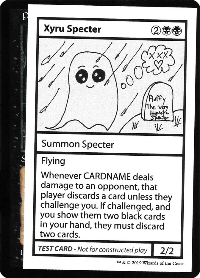 Xyru Specter — Mystery Booster Playtest Cards 2021 (CMB2) #51