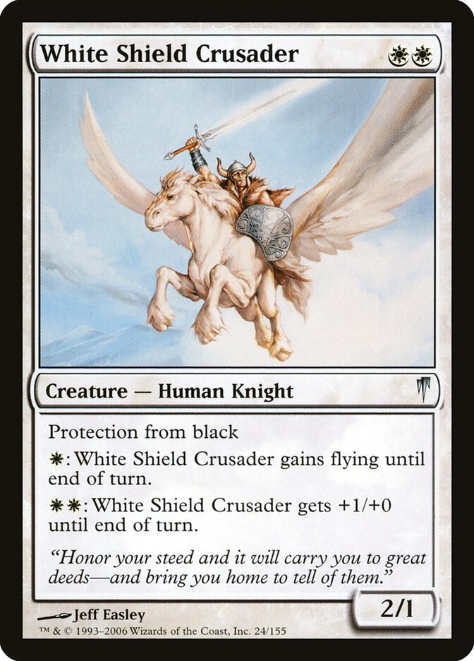 White Shield Crusader — Coldsnap (CSP) #24