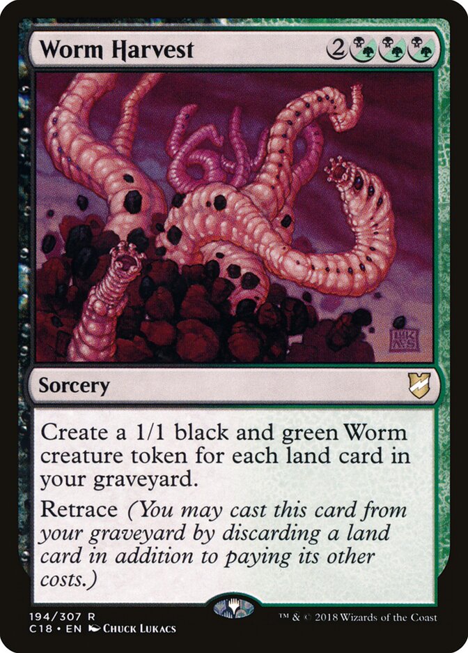 Worm Harvest — Commander 2018 (C18) #194