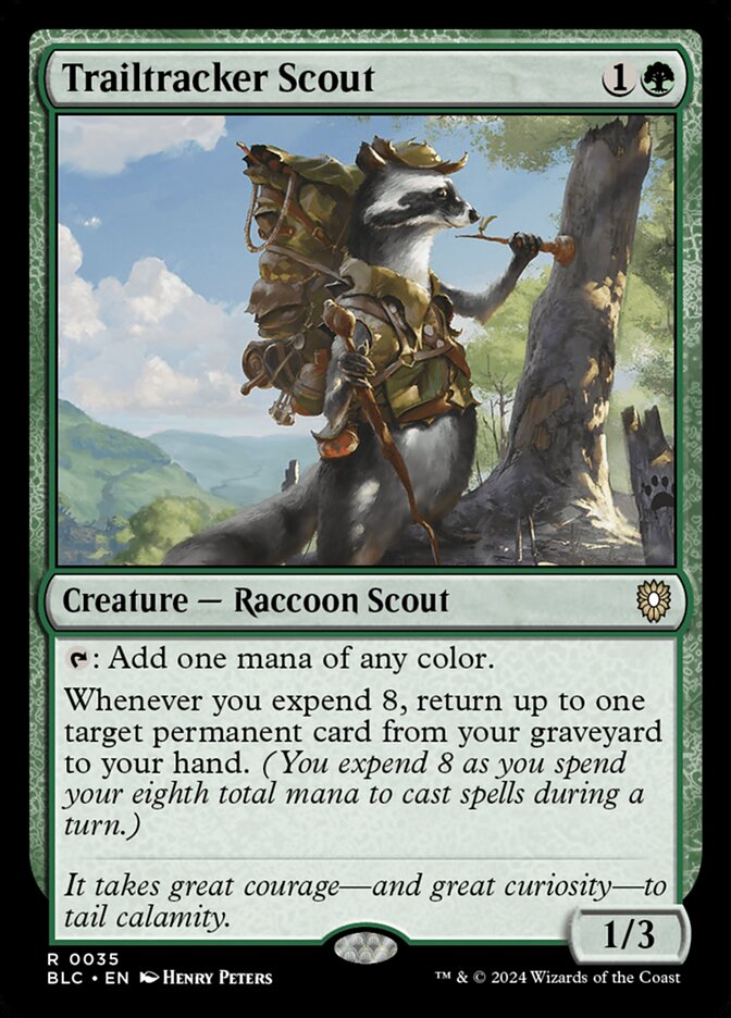 Trailtracker Scout — Bloomburrow Commander (BLC) #35
