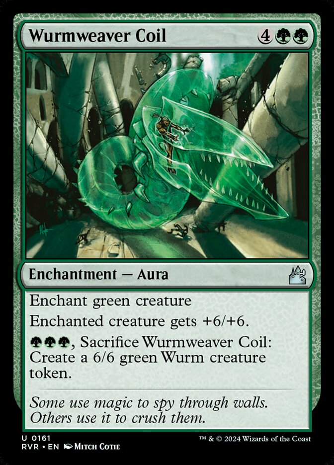 Wurmweaver Coil — Ravnica Remastered (RVR) #161