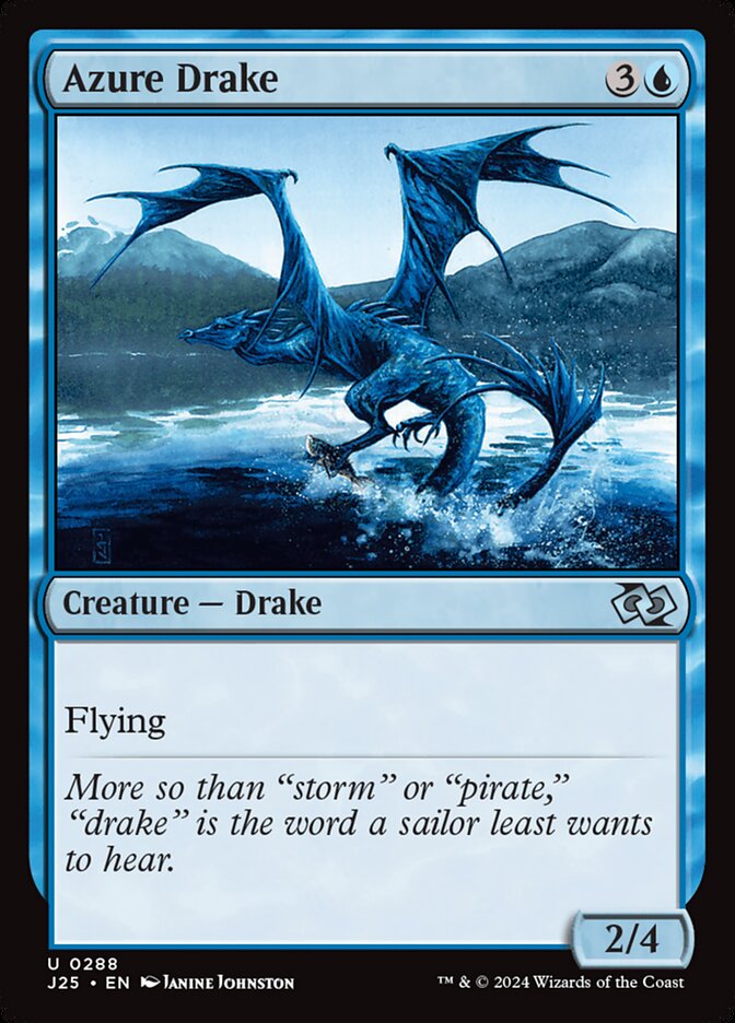 Azure Drake — Foundations Jumpstart (J25) #288