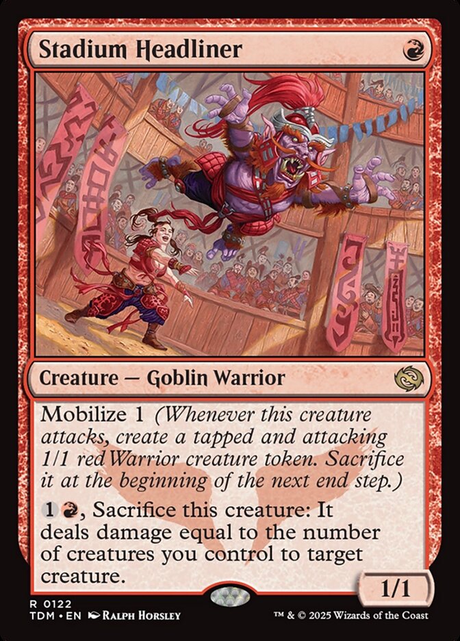 Stadium Headliner — Tarkir: Dragonstorm (TDM) #122
