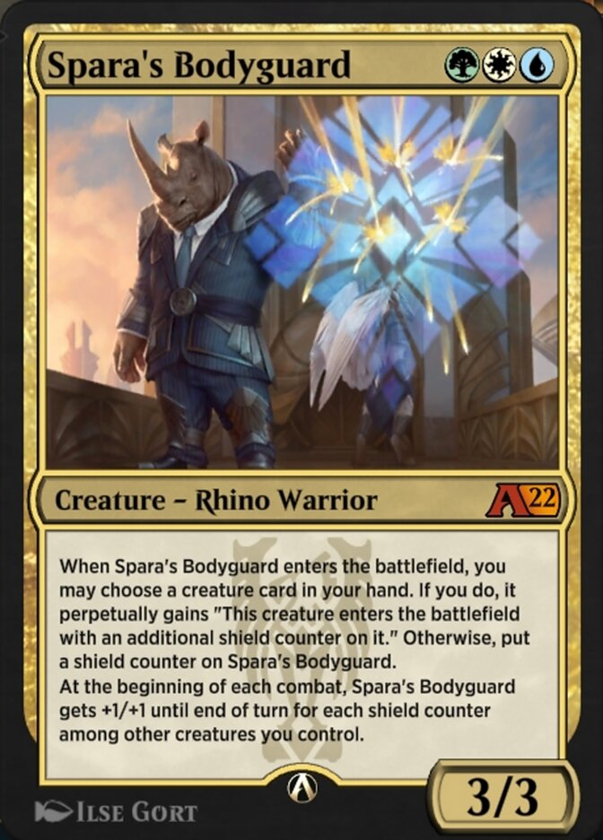 Spara's Bodyguard — Alchemy: New Capenna (YSNC) #28