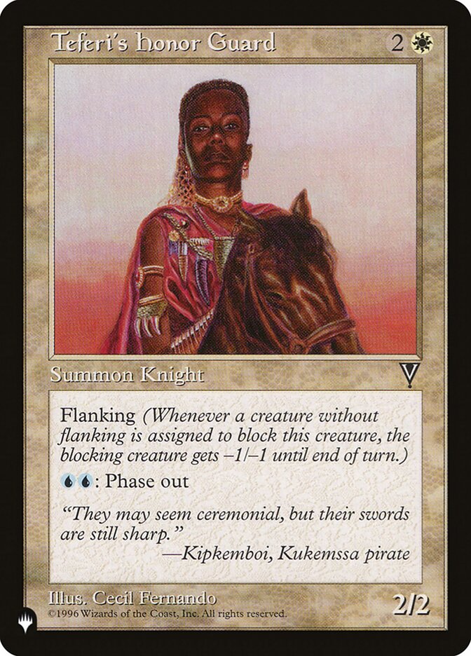 Teferi's Honor Guard — The List (PLST) #VIS-22