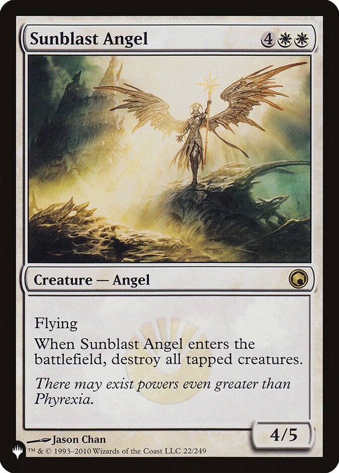 Sunblast Angel — The List (PLST) #SOM-22