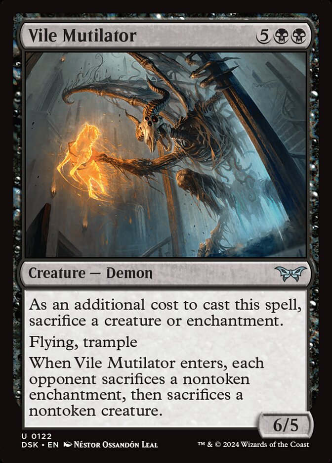 Vile Mutilator — Duskmourn: House of Horror (DSK) #122