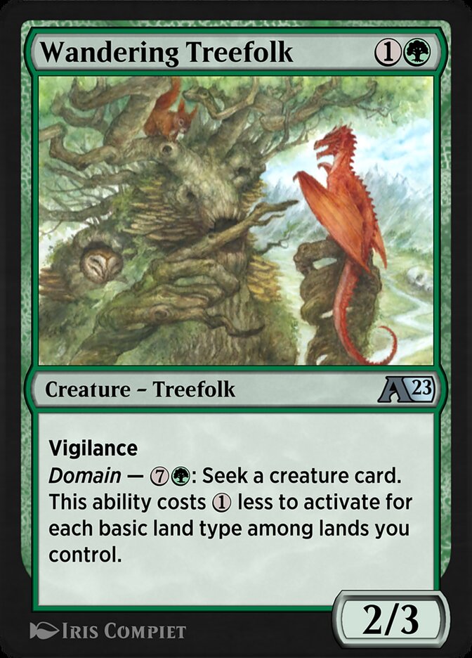 Wandering Treefolk — Alchemy: Dominaria (YDMU) #19