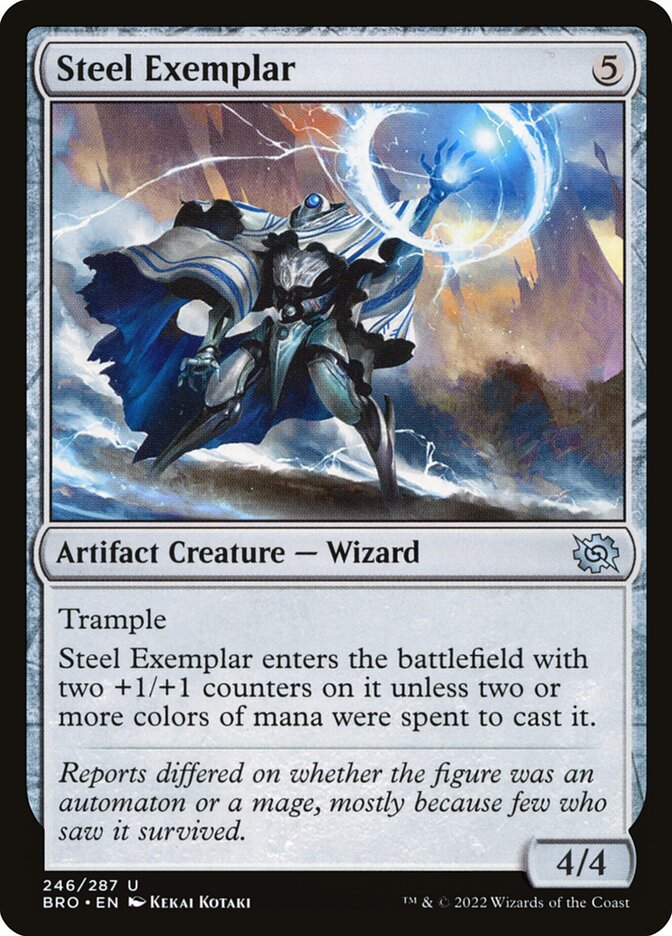 Steel Exemplar — The Brothers' War (BRO) #246