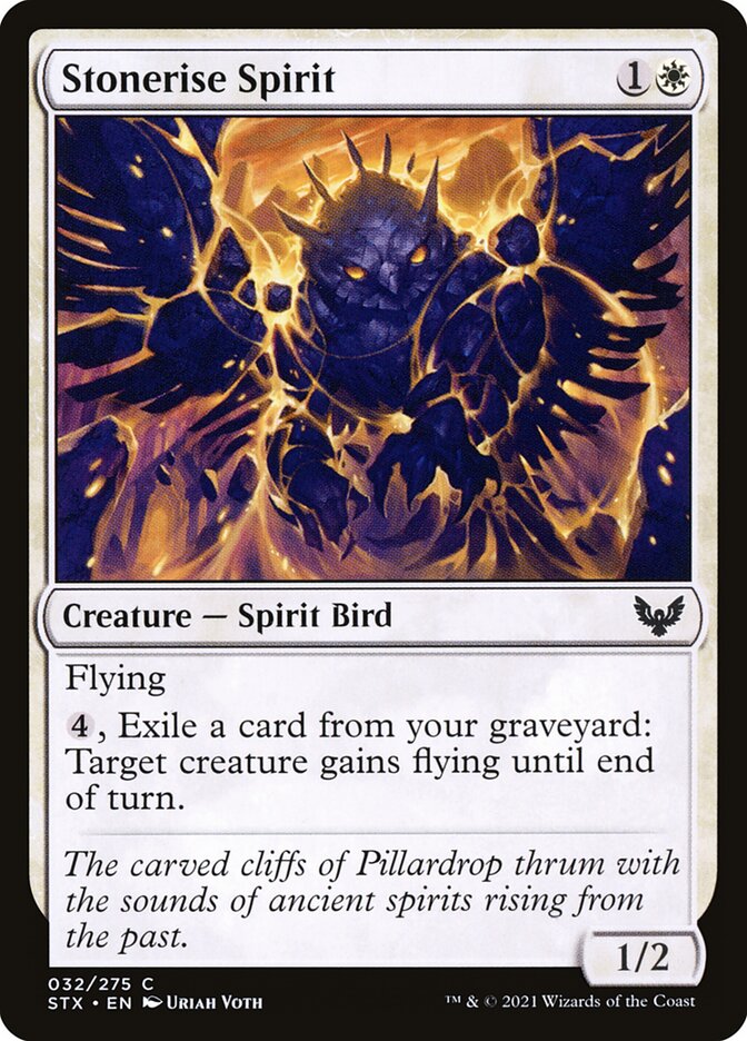 Stonerise Spirit — Strixhaven: School of Mages (STX) #32