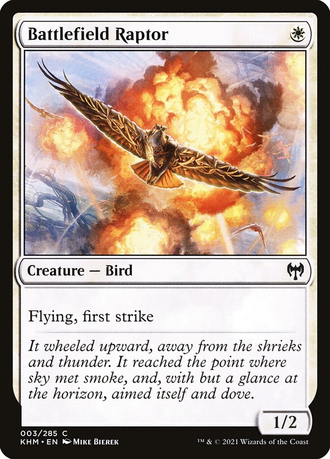 Battlefield Raptor — Kaldheim (KHM) #3