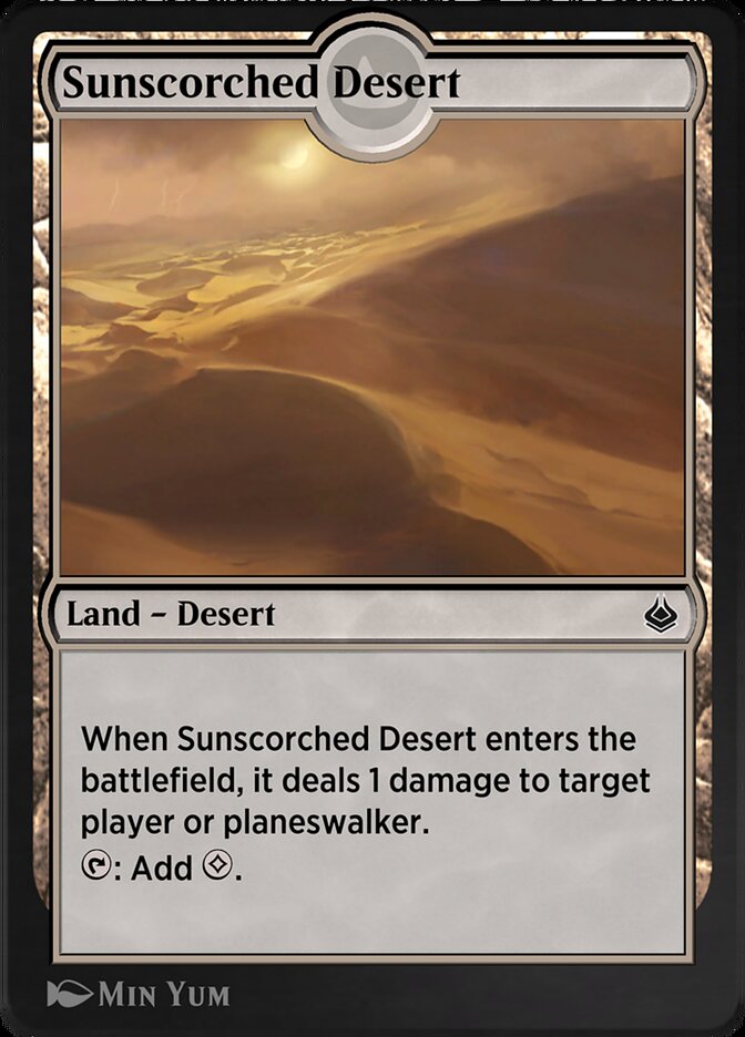 Sunscorched Desert — Amonkhet Remastered (AKR) #331
