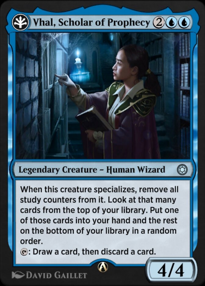 Vhal, Scholar of Prophecy — Alchemy Horizons: Baldur's Gate (HBG) #8u