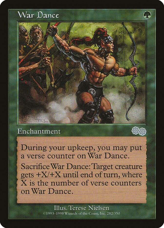 War Dance — Urza's Saga (USG) #282