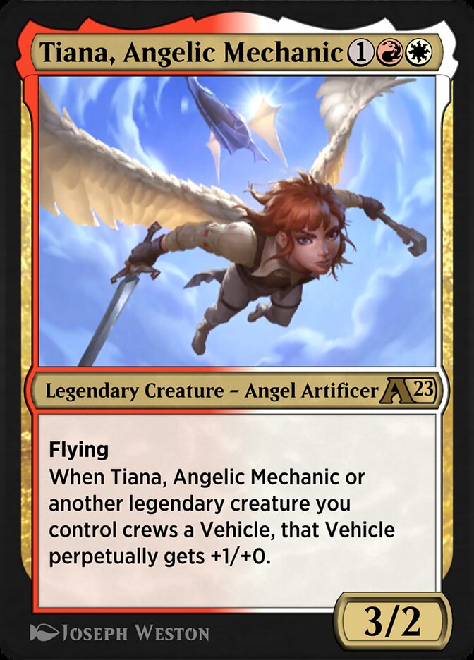 Tiana, Angelic Mechanic — Alchemy: Dominaria (YDMU) #28