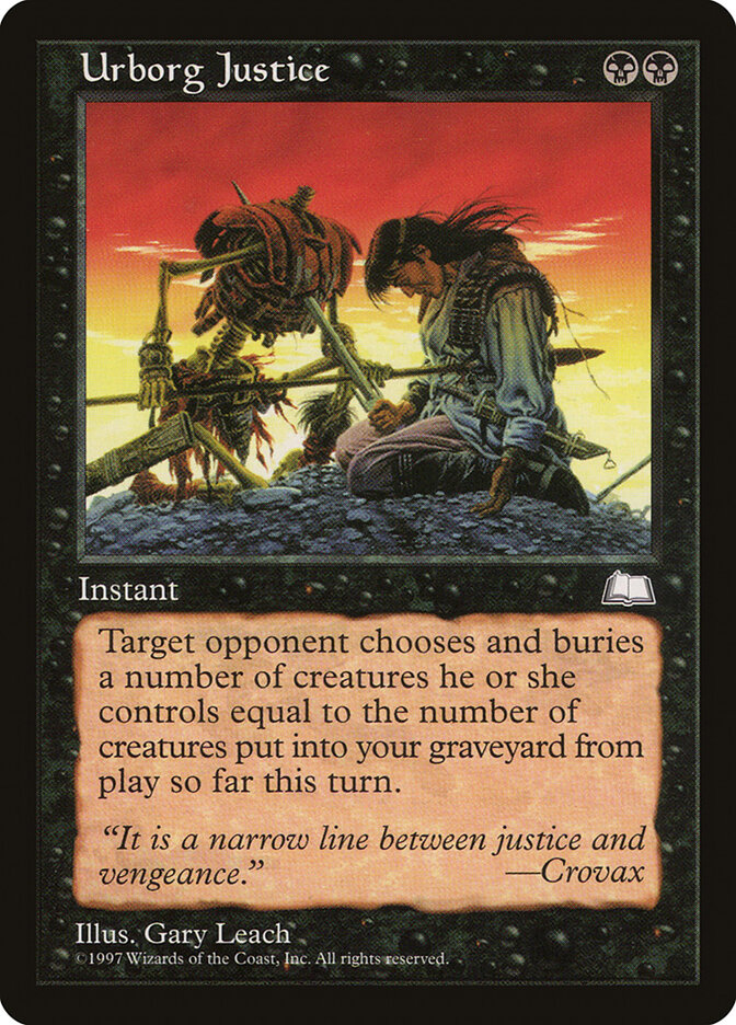 Urborg Justice — Weatherlight (WTH) #84