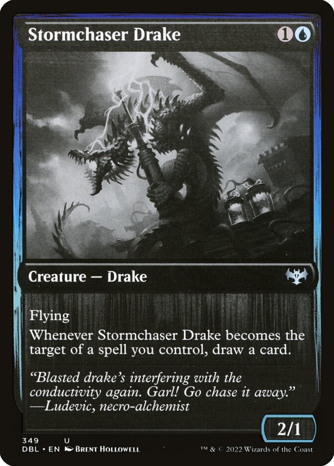 Stormchaser Drake — Innistrad: Double Feature (DBL) #349